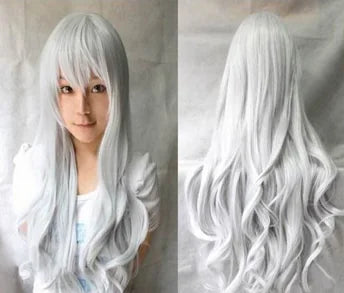 Cosplay Wig High-Temperature Fiber Long Curly Hair
