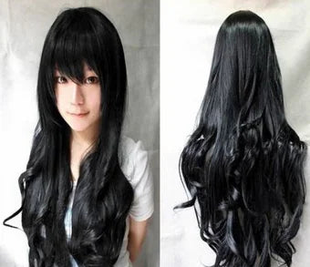 Cosplay Wig High-Temperature Fiber Long Curly Hair